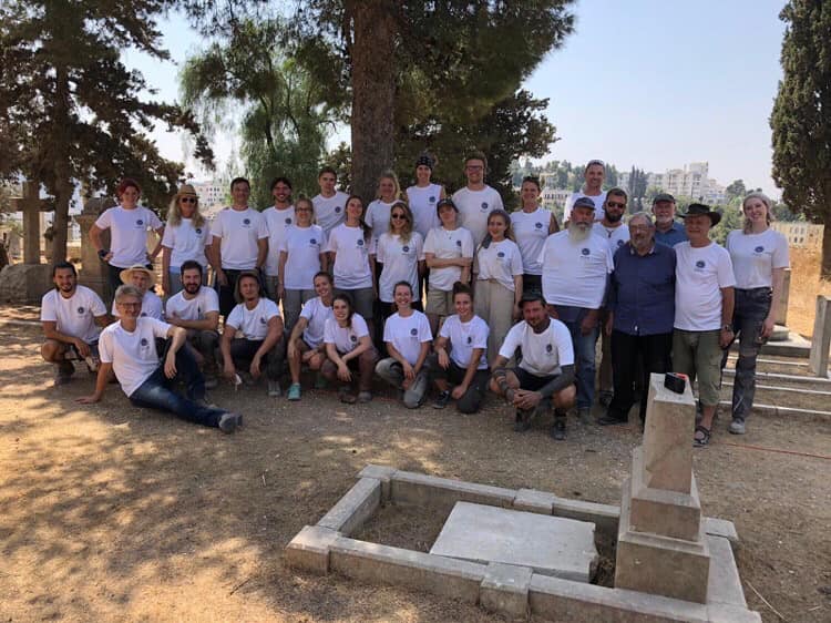 Grabungsteam Zionsberg 2019
