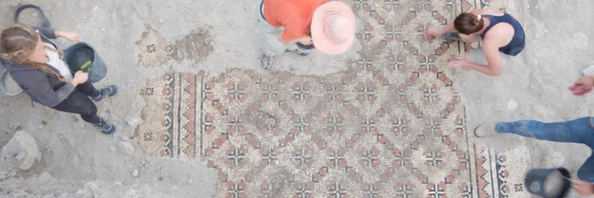 Mosaik auf dem Zionsberg Mosaik auf dem Zionsberg